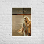 Framed Fine Art Paper - The Living Christ 1