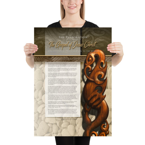 Framed Fine Art Paper - Restoration Proclamation 10