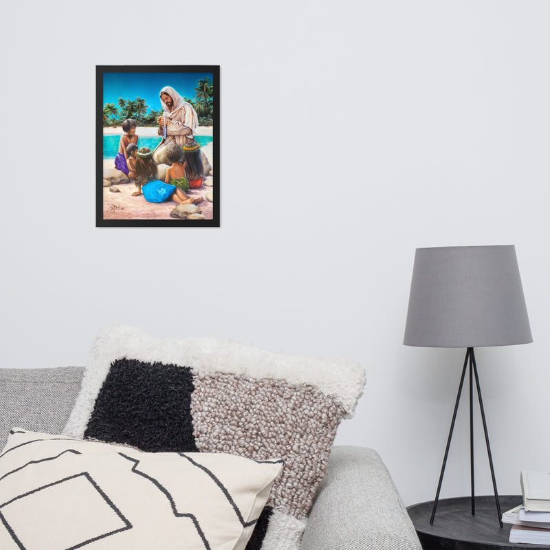 Unto the Isles - Framed Fine Art Print