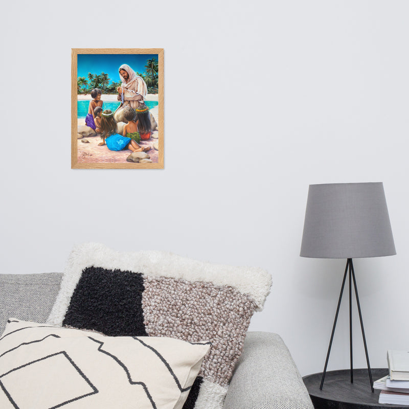 Unto the Isles - Framed Fine Art Print