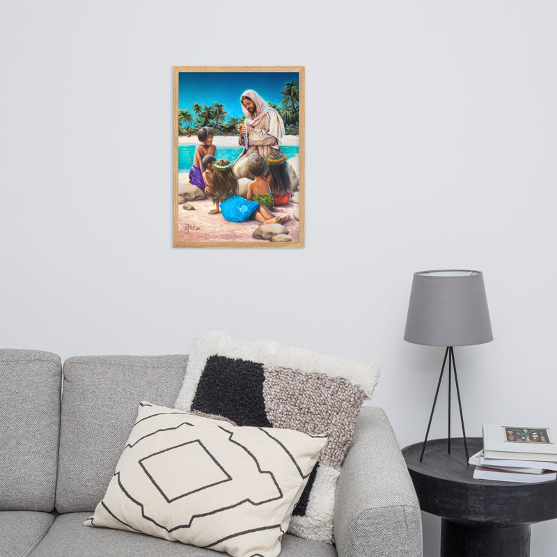 Unto the Isles - Framed Fine Art Print