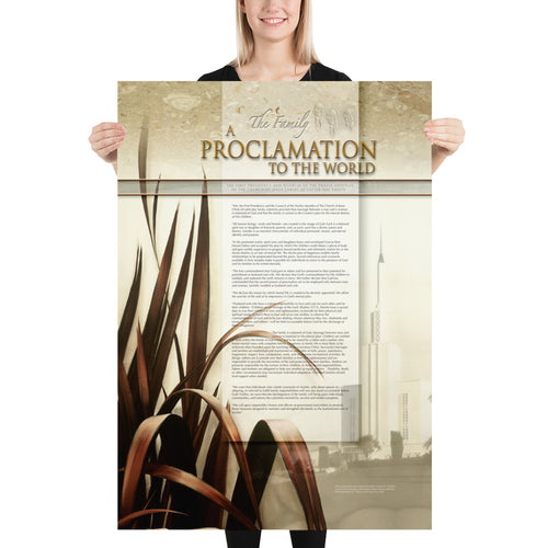Fine Art Paper - Family Proclamation 2201