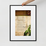 Framed Fine Art Paper with Mat - Family Proclamation 4405